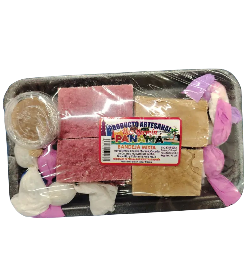 Don Hermin Traditional Sweet Mix Tray – Assorted Panamanian Candies 280g