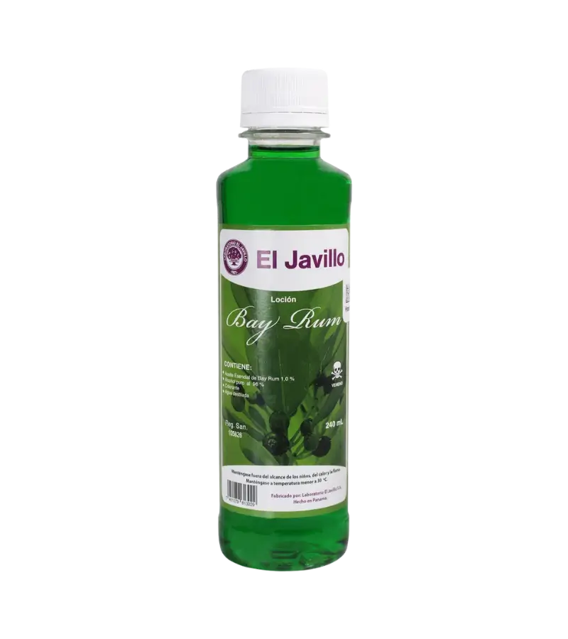 Bay Rum Lotion El Javillo 240ml – Natural Relief for Dizziness, Fever & Congestion
