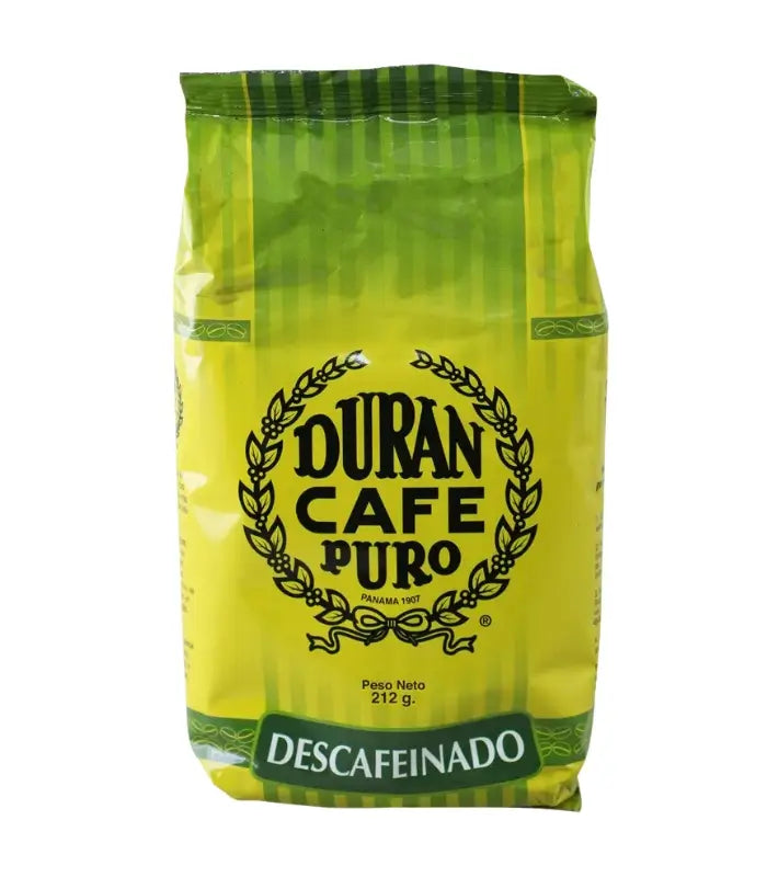 Café Durán Descafeinado Sabor suave y rico descafeinado Sin cafeína
