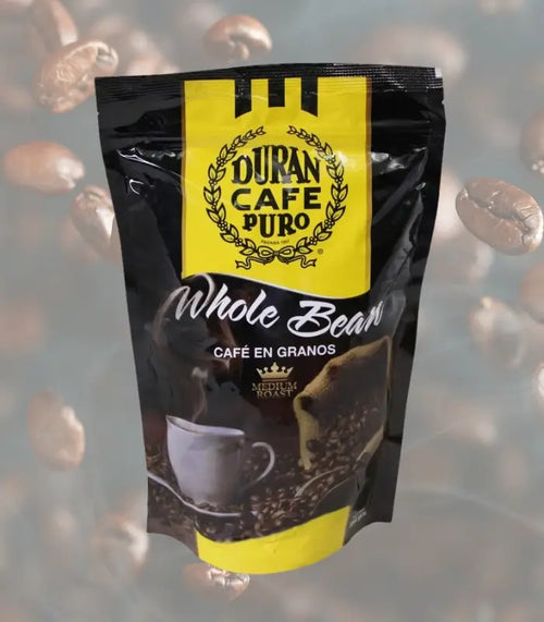 Granos de café Duran Premium Delight de exportación, enteros - Tostado medio artesanal