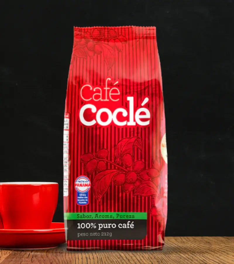 Café Coclé Ground Coffee 212g | Authentic Panamanian Flavor in a Handy Size