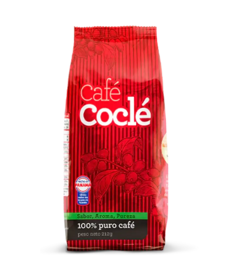 Café Coclé Ground Coffee 212g | Authentic Panamanian Flavor in a Handy Size