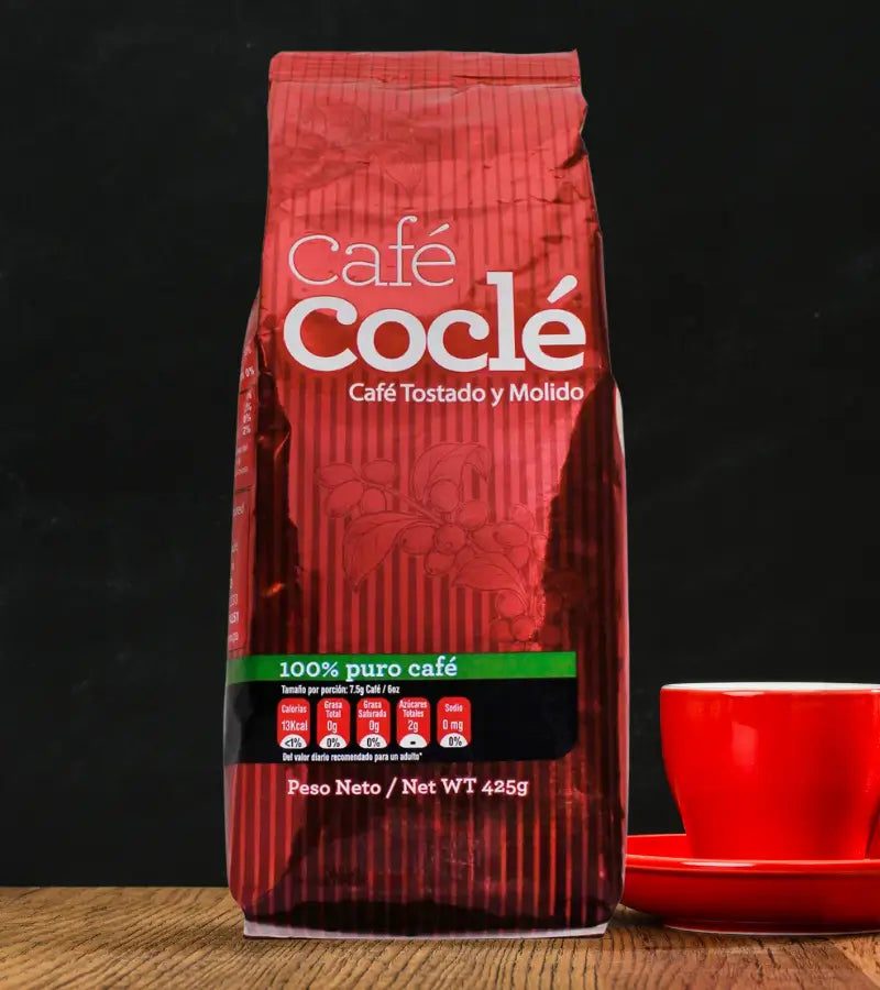 Café Coclé Ground Coffee 425g | 100% Pure Panamanian Roast