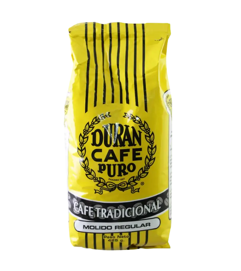 Café Durán Ground Coffee Regular Grind 425g | Traditional Panamanian Roast
