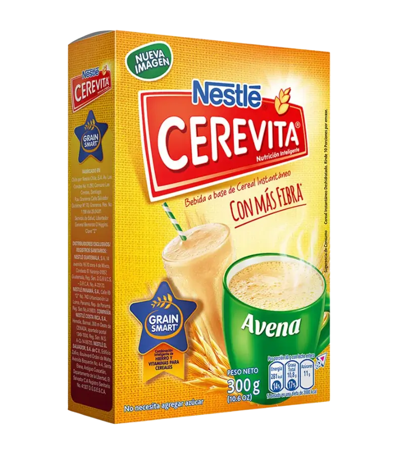 Cerevita Avena Nestlé 300g | Instant Oat Cereal Drink with More Fiber
