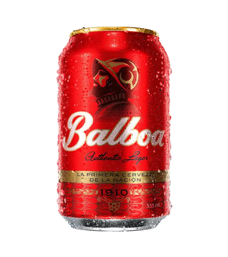 Balboa Beer 12oz Can – Classic Panamanian Lager