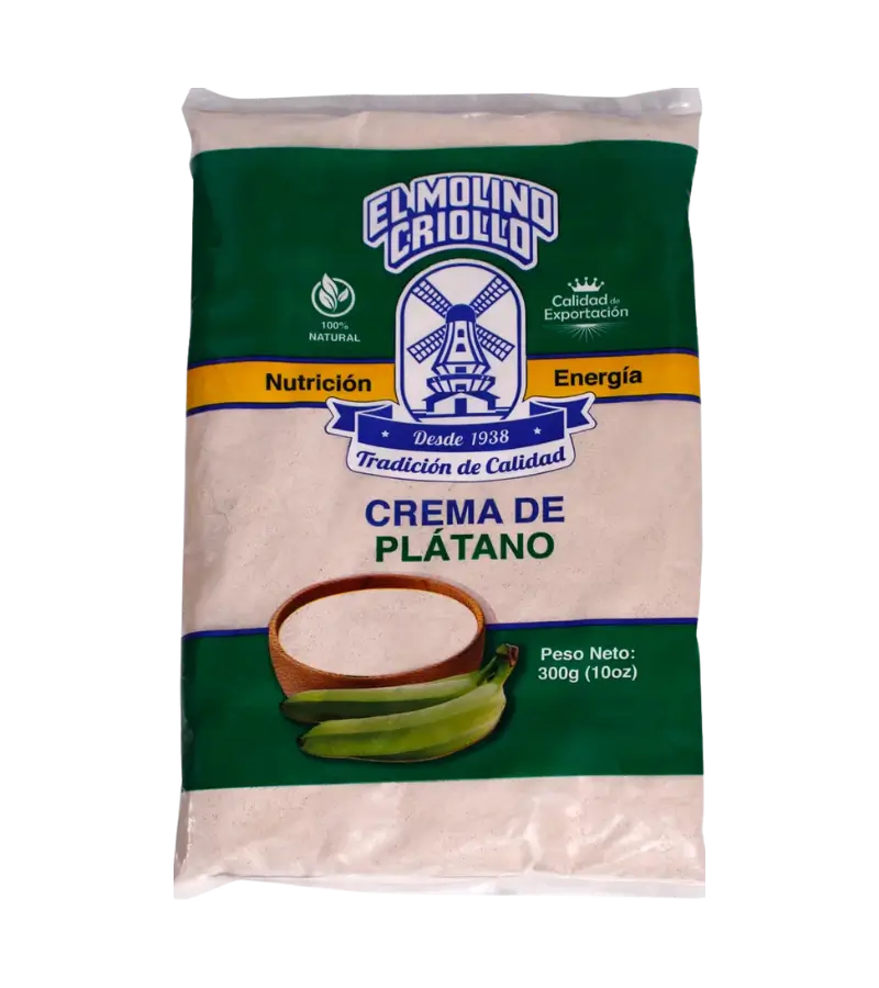 Banana Cream El Molino Criollo 100% Natural 300g