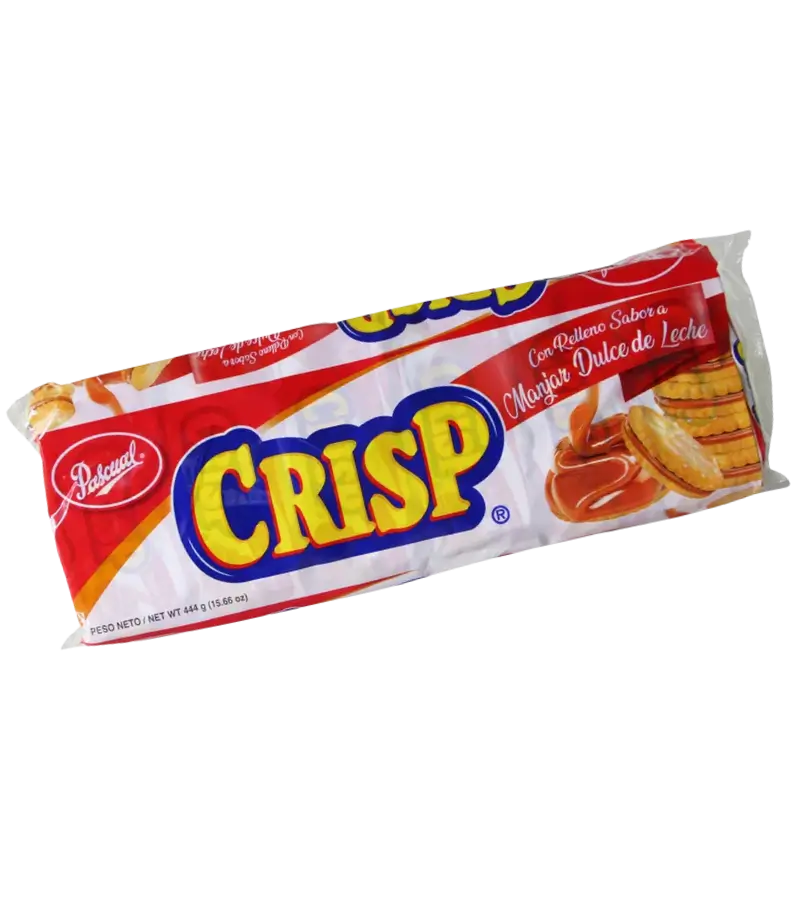 Crisp Dulce de Leche Cookies Pascual 12-Pack | Gourmet Panamanian Sandwich Cookies