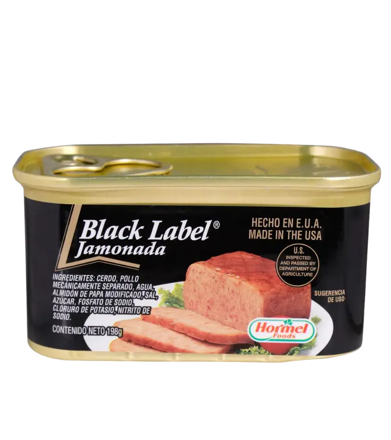 Fiambre de pollo y cerdo Hormel Black Label de 198 g | Carne enlatada premium de EE. UU.
