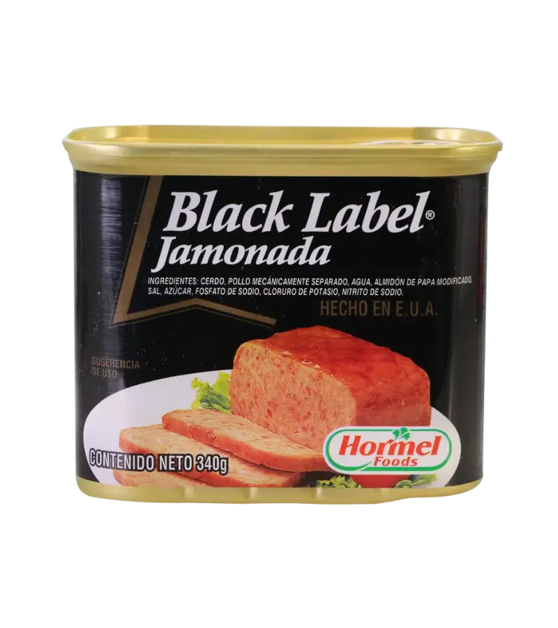 Fiambre de pollo y cerdo Hormel Black Label 340 g | Carne enlatada premium de EE. UU.