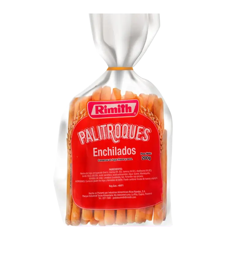 Rimith Spicy Breadsticks 200g – Enchilados Panamanian Snack