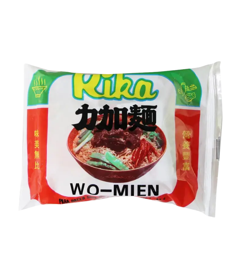 WO - MIEN Rika Beef Flavor Noodle Soup 85g