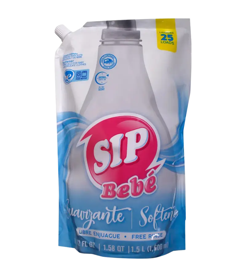 SIP Baby Fabric Softener Rinse-Free 1500ml