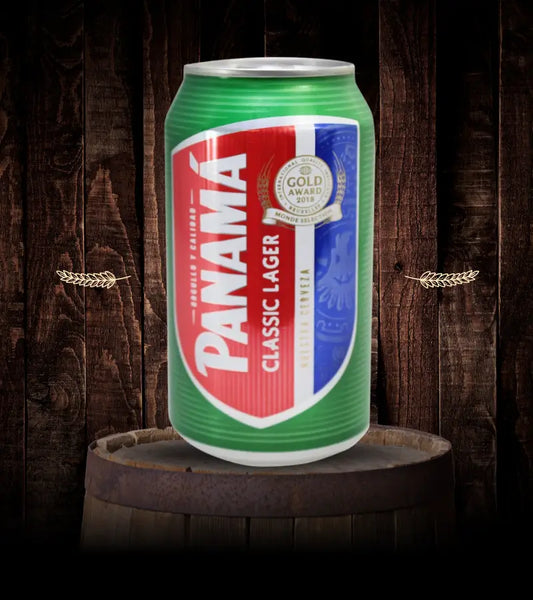 Panamá Beer 12oz Can – Iconic Lager from Panama