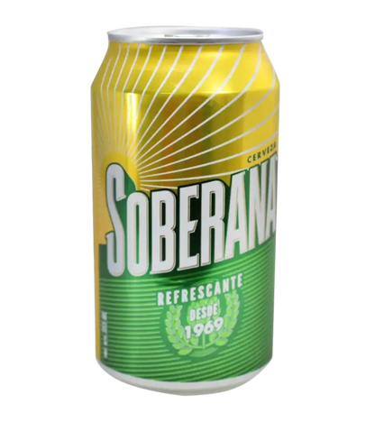 Soberana Beer 12oz Can – Refreshing Panamanian Lager