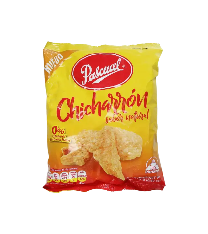 Chicharrón Pascual Crispy Pork Rinds – Natural, Spicy, and Lemon Pepper