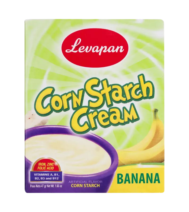Levapan Corn Starch & Corn Starch Cream – 12 Variations (47g Flavors + Corn Starch 75g/380g/760g)