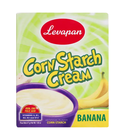 Levapan Corn Starch & Corn Starch Cream – 12 Variations (47g Flavors + Corn Starch 75g/380g/760g)