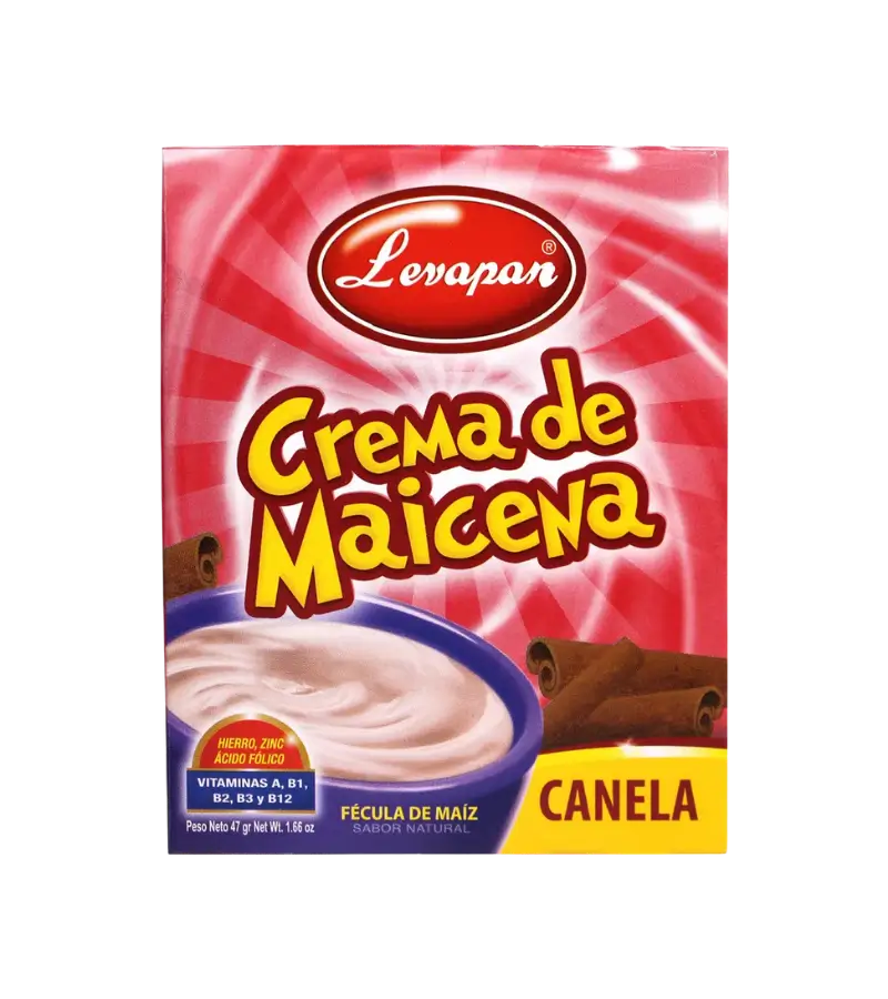 Levapan Corn Starch & Corn Starch Cream – 12 Variations (47g Flavors + Corn Starch 75g/380g/760g)