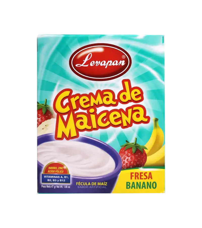 Levapan Corn Starch & Corn Starch Cream – 12 Variations (47g Flavors + Corn Starch 75g/380g/760g)