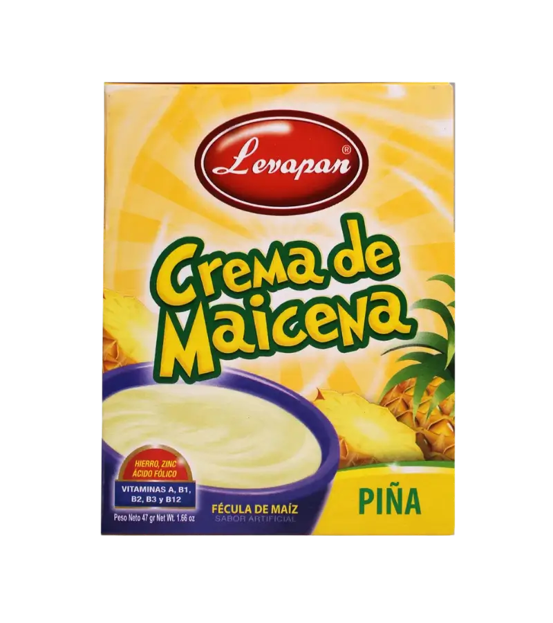 Levapan Corn Starch & Corn Starch Cream – 12 Variations (47g Flavors + Corn Starch 75g/380g/760g)