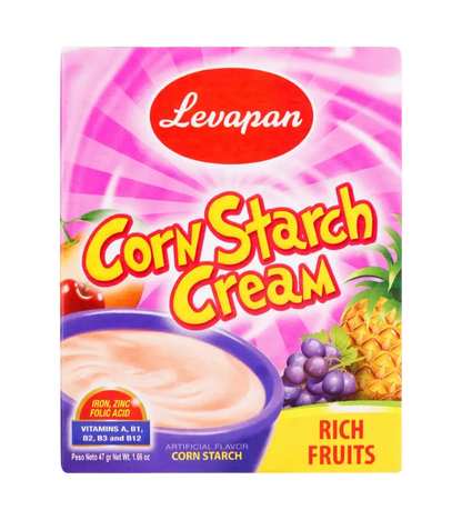 Levapan Corn Starch & Corn Starch Cream – 12 Variations (47g Flavors + Corn Starch 75g/380g/760g)