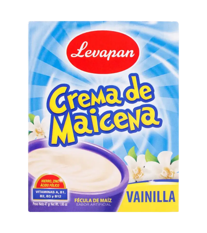 Levapan Corn Starch & Corn Starch Cream – 12 Variations (47g Flavors + Corn Starch 75g/380g/760g)