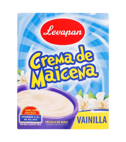 Levapan Corn Starch & Corn Starch Cream – 12 Variations (47g Flavors + Corn Starch 75g/380g/760g)