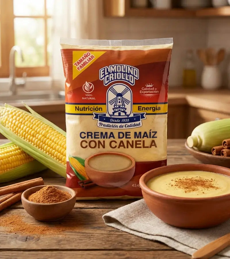 Corn Cream with Cinnamon El Molino Criollo 454g