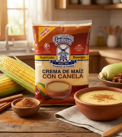 Corn Cream with Cinnamon El Molino Criollo 454g