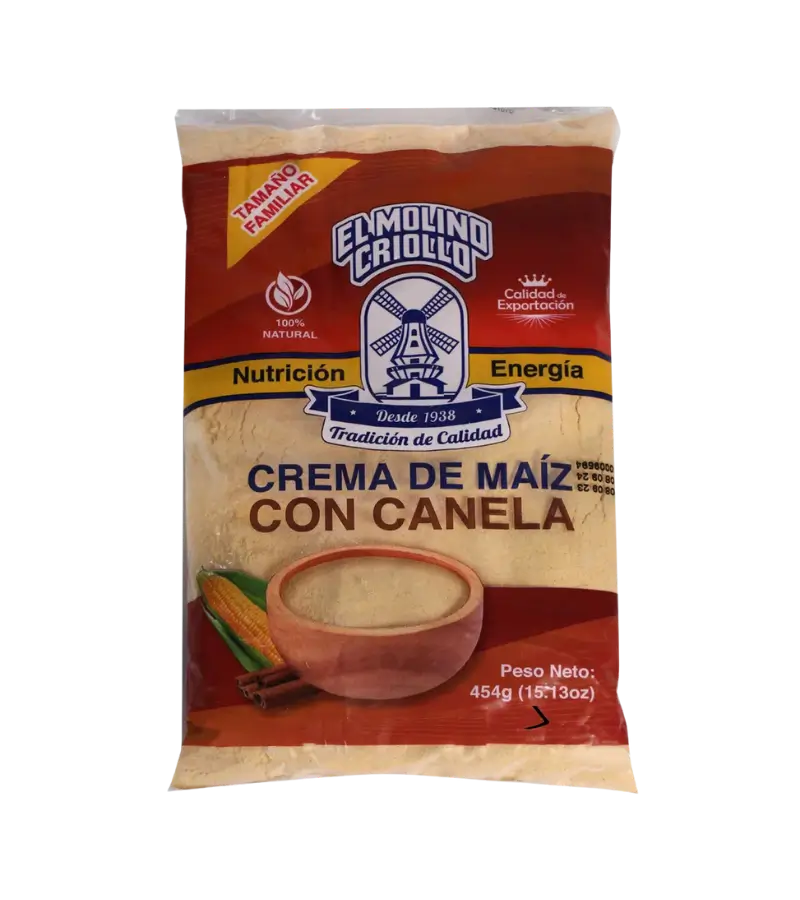 Corn Cream with Cinnamon El Molino Criollo 454g