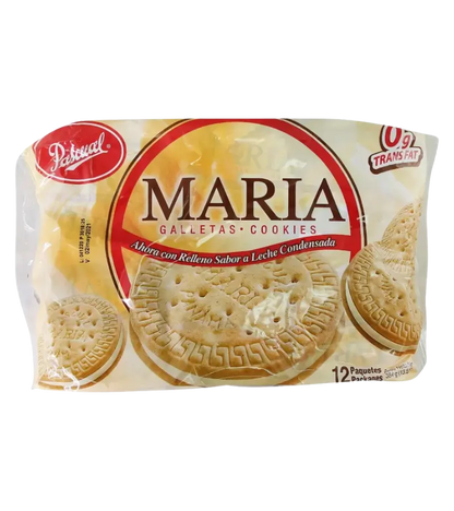 Pascual María Cookies Filled with Condensed Milk – Sweet & Classic Treat