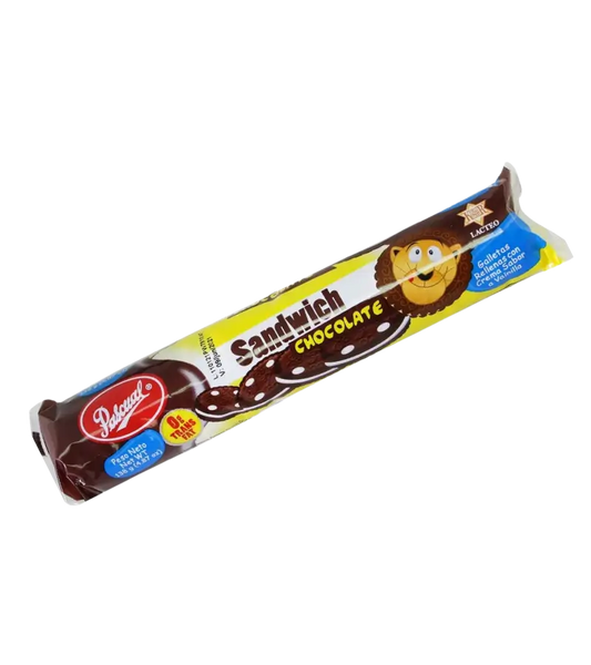 Pascual Sandwich Cookies Chocolate Family Pack | Rich & Creamy Cocoa Fun for Everyone