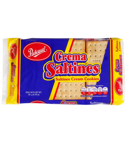 Pascual Crema Saltines Original 181g — Panamanian Saltine Crackers