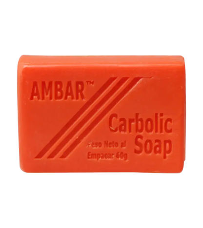 Ámbar Carbolic Soap 60g – Antiseptic & Multipurpose Disinfectant Bar