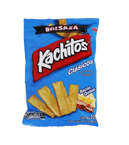 Kachitos Classic Bacon & Cheese Corn Snack 105g – Crunchy Panamanian Chips