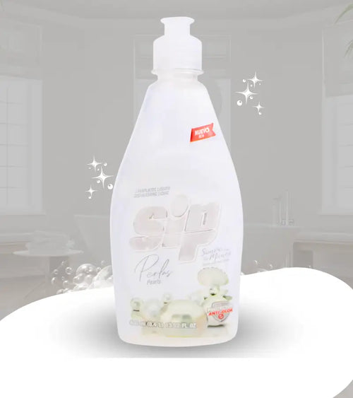 Sip Perla White Dishwashing Liquid in a 400ml Bottle