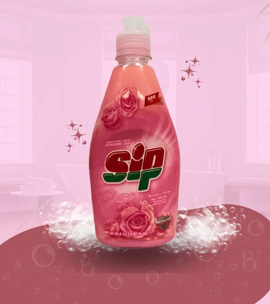 Pink Dishwashing Liquid Sip Bottle 400ml