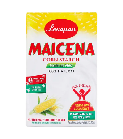 Levapan Corn Starch & Corn Starch Cream – 12 Variations (47g Flavors + Corn Starch 75g/380g/760g)