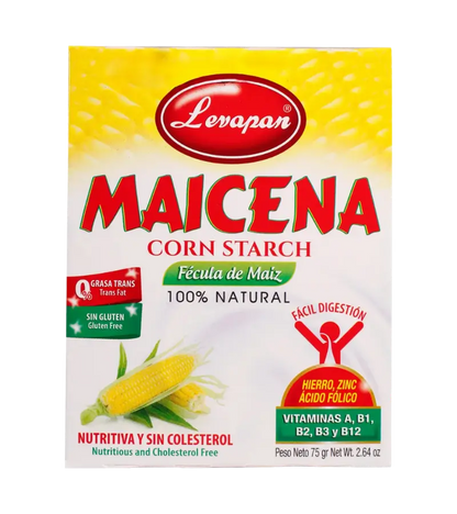 Levapan Corn Starch & Corn Starch Cream – 12 Variations (47g Flavors + Corn Starch 75g/380g/760g)