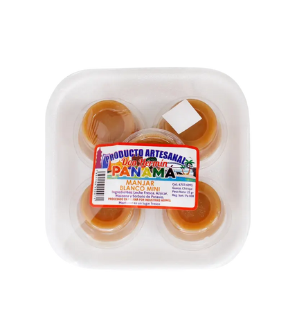 Manjar Blanco Mini Cups 25g x 5 – Traditional Panamanian Milk Dessert