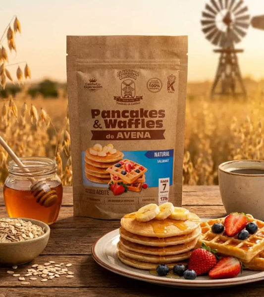 Molino Criollo Oat Pancake & Waffle Mix – Natural Flavor 170g