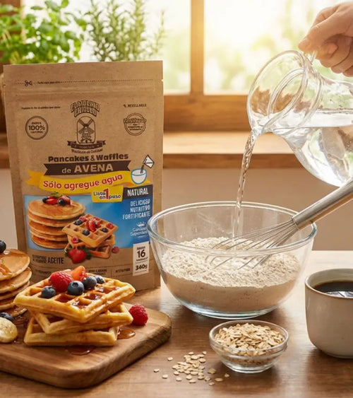 El Molino Criollo Ready-to-Make Oat Pancakes and Waffles 340g | Just Add Water