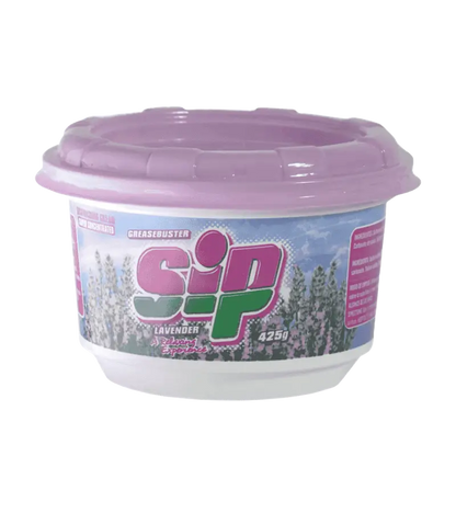 SIP Lavender Dishwashing Cream 425g – Powerful Grease Removal with a Floral Touch