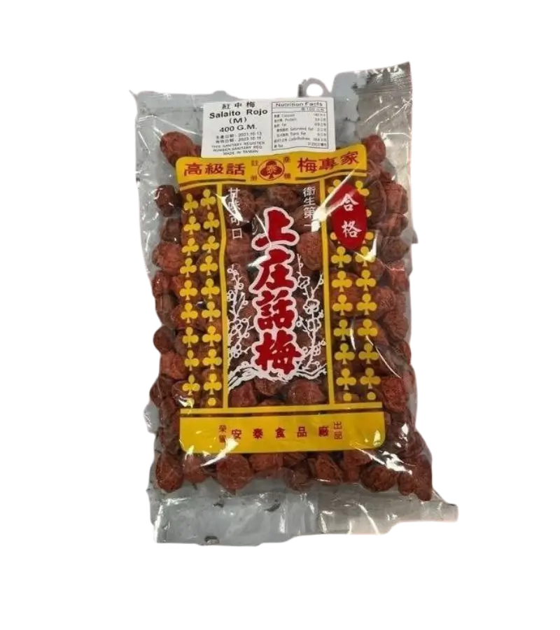 Saladitos Rojos (Red Salted Plums) 400g – Traditional Panamanian Snack