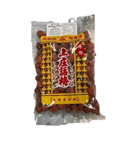 Saladitos Rojos (Red Salted Plums) 400g – Traditional Panamanian Snack