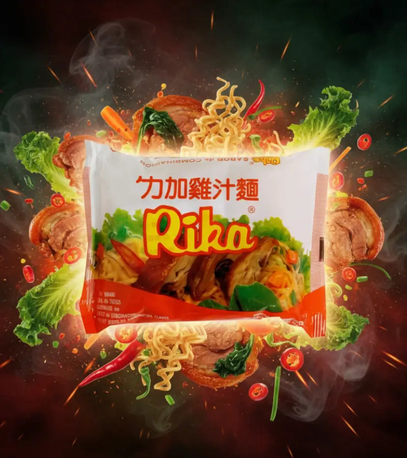 Rika Seasoned Noodle Soup Combination Flavor 85g