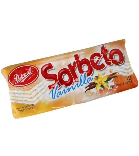Pascual Vanilla Sorbet Cookies Pack 12 pcs