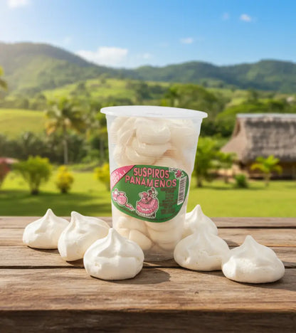 Suspiros Panameños: Deliciously Sweet Meringue 200g