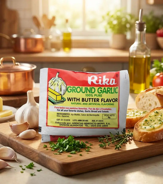 Ground Garlic with Butter Rika Pack of 5 x 10g